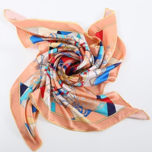 Silk scarf, 90cm X 90cm (女神)